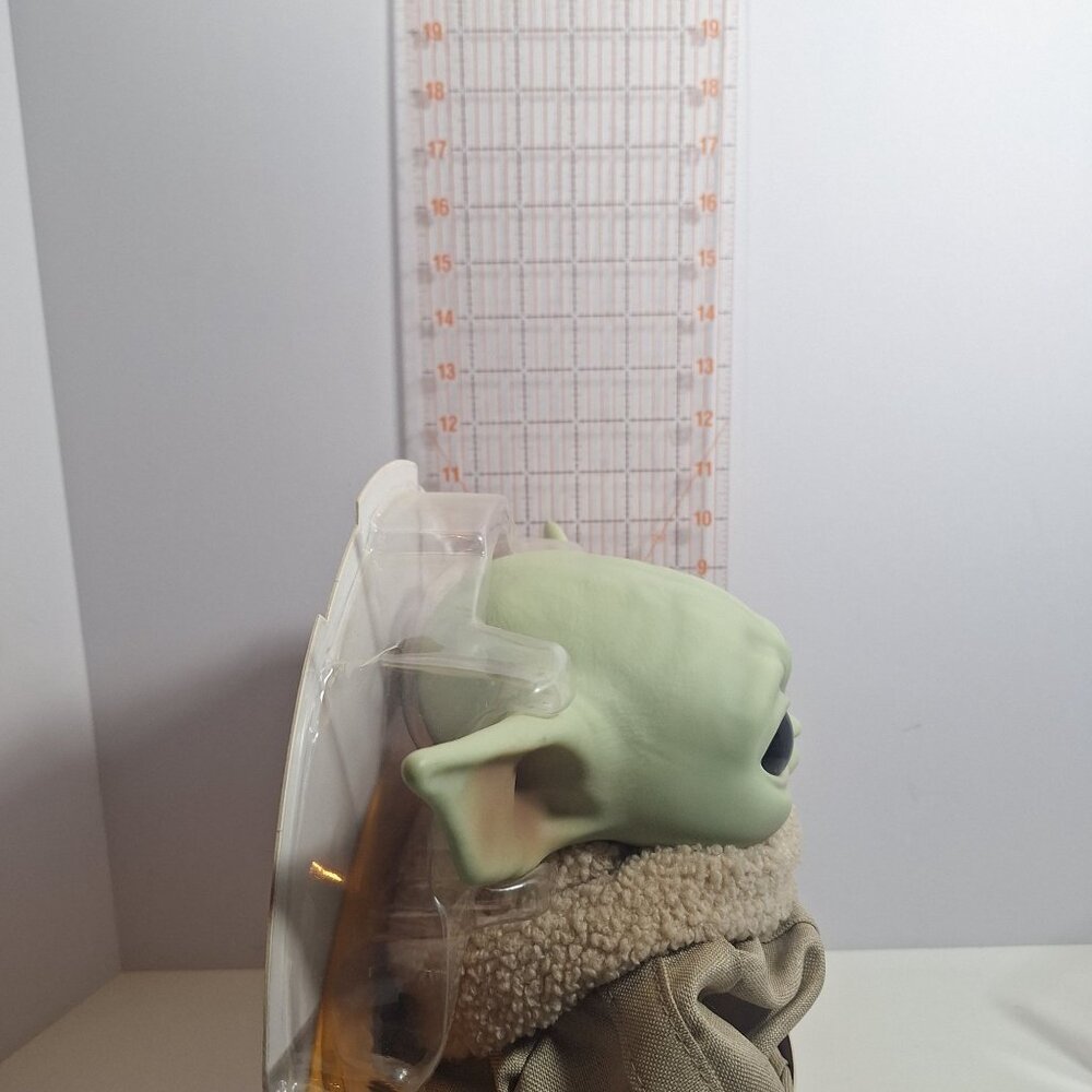 Star Wars The Mandalorian Grogu Child Baby Yoda Plush Toy 11" Disney Mattel - Picture 9 of 16